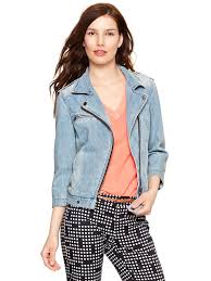 Gap Denim Moto Jacket Denim Biker Jacket Fashion Fashion Night