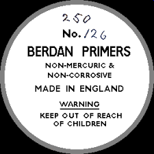 Berdan Primer Suppliers And Dimensions