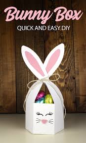 Log in to your pazzles craft room account for full access. Easy Bunny Box Pazzles Craft Room Diy Easter Gifts Easter Crafts For Adults Easter Gifts For Kids