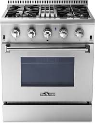 With a seamless design, true convection. Thor Kitchen Hrd3088u 30 Inch Freestanding Professional Dual Fuel Range With 4 Sealed Burners 4 2 Cu Ft Oven Capacity Continuous Grates Blue Led Illuminated Knobs Automatic Re Ignition Commercial Convection Fan And Simmer