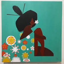 Punky Aloha Studio Punkyaloha Photos Et Videos Instagram Hawaiian Art Painting Original Paintings