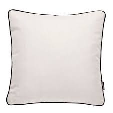 Oka.com has been visited by 10k+ users in the past month Pappelina Outdoor Cushion Ray 44x44 Vanilla Black Sunbrella Homearama