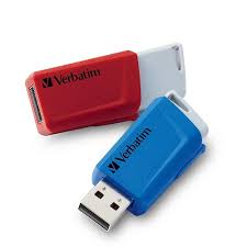 This means no more searching for lost caps in laptop bags and pockets! Verbatim Cles Usb 3 0 Store N Click De 32 Go Rouge Et Bleu Paq Bureauengros Com