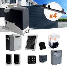 Chaque appareil accepte un poids. Motorisation Portail Coulissant Nice Robus 400 Solaire Motorisation