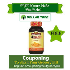 Dollar Tree Coupon Matchup Free Nature Made Vita Melts Dollar Tree Melt Dollar