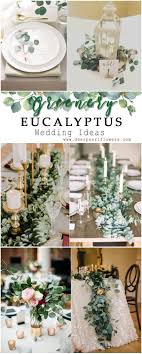 Grun Eukalyptus Rustikale Hochzeit Dekor Ideen Grun Hochzeit Hochzeit Dp Deko Green Wedding Decorations Greenery Wedding Decor Rustic Wedding Decor