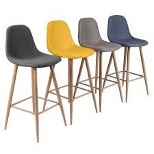Tabouret De Bar Fredrik Bleu Gris 72 5 Cm Lot De 2 En 2020 Chaise De Bar Design Chaise Bar Et Chaise De Bar Scandinave