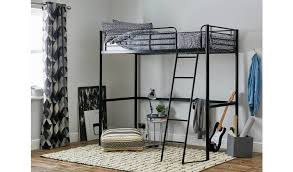Parisot higher high sleeper bed with extra width. Buy Argos Home Riley High Sleeper Metal Bed Frame Black Kids Beds Argos
