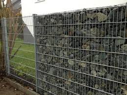 Gabionen Selber Bauen Preiswerter Sichtschutz Fur Ihren Garten Cheap Fence Landscape Outdoor