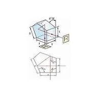 Vidro óptico meio pentagonal pentavismo prisma| Alibaba.com
