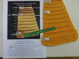 Choosing a needle size for a single yarn is easy. Knitting Yarn Different Needle Sizes