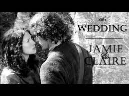 Jamie Claire The Wedding Outlander Outlander Outlander Tv Outlander Book Series
