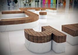 Outdoor Mall Design Seating Area Seating