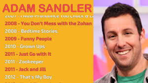 Adam Sandler Movies List Youtube