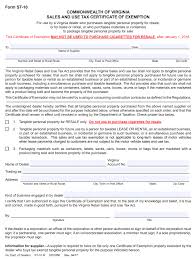Exempt goods and goods taxable at 5% are defined by the hs tariff code of the goods as prescribed in a gazette order. How To Get A Sales Tax Certificate Of Exemption In Virginia Startingyourbusiness Com