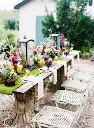 Put a simple twist on your flowerpots for celebration décor and a food cover. Rustic Whimsical Wedding Inspiration From Katie Stoops Photography