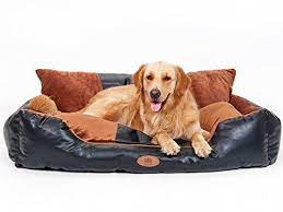 Stylish Large Dog Beds That Are Easy To Clean As Well As Vegan Cruelty Free Faux Leather Dog Furniture To Compliment Leather Dog Bed Dog Bed Large Dog Bed