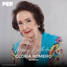 Happy Birthday to the timeless queen of Philippine cinema, Ms. Gloria  Romero! 💐 Wishing you a day filled with love, laughter, and blessings. ❤️