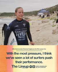 WSL commentator Shannon Brooke Hughes...