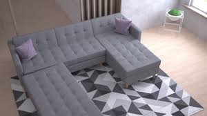 The frame is covered in durable furniture foam all over, ensuring optimal sitting comfort. Kopenhaga Reversible Corner Sofa With Pouf Selsey
