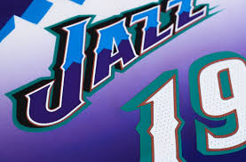 S m l xl xxl 3xl 4xl 5xl. Utah Jazz Throw Back To 90s With Classic Uniforms And Court Sportslogos Net News