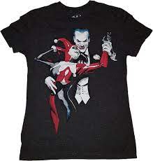 Amazon.com: DC Comics Suicide Squad Joker & Harley Quinn Graphic T-Shirt :  Clothing, Shoes & Jewelry