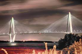 The bridge has a main span of 1,546. Arthur Ravenel Jr Bridge New Cooper River Bridge Uber Cooper River In South Carolina Verbindet Innenstadt Von Charleston Nach Mount Pleasant Lizenzfreie Fotos Bilder Und Stock Fotografie Image 12717385