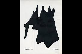 Resultado de imagen de lucio fontana 1949