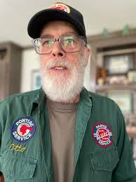 Receiving grandfather's shirt through community help