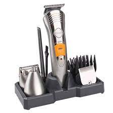 ماكينة حلاقة رجالي متعددة الرؤوس براون تصميم مريح لتحديد و لتقليم الشعر في الوجه Mustache Trimmer Beard Shaver Hair Clippers