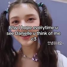 New Jeans Daniel Saying Only Hope