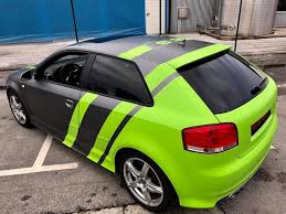 Jetzt audi s3 8p bei mobile.de kaufen. Audi A3 S3 8p With Graphite Neon Green Foliation By Bb Folien