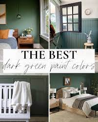 Green is another popular color that most people are fond of. Dark Green Paint Color Ideas In 2021 Living Letter Home