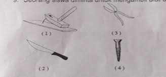Contoh penggunaan prinsip pengungkit adalah linggis. Seorang Siswa Diminta Untuk Mengambil Alat Alat Seperti Gambar Berikut Alat Yang Menggunakan Brainly Co Id