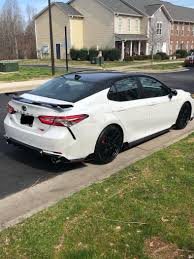 2020 toyota camry trd review featured in midnight black metallic exterior with black leather interior this example offered by bommarito toyota toyota introduces avalon trd and camry trd 2020 goo.gl/2bw3z2 toyota introduces avalon and camry trd toyota is expanding its trd lineup. 2020 Toyota Camry Trd Just Picked Her Up Last Weekend Loving It So Far Toyota