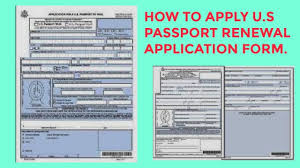 How To Apply U S Passport Renewal Forms Post Office 2019 Passport Renewal How To Apply Form Post