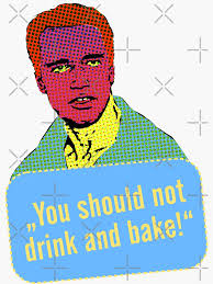 Pegatina con la obra «Retrato de arte pop de Raw Deal, película de acción  genial de los años 80» de Mauswohn