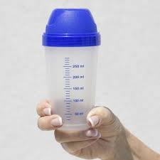 Shaker 250 Ml Pour Melanger Poudre Riche En Proteines Avec Eau Ou Lait