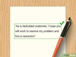 How to write a complaint letter, complaint letter complain letter format. 4 Ways To Write A Complaint Letter To A Company Wikihow