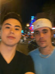 Look who I met after work 👀 . #lisa #jennie #justinbieber #ronaldo . This  is a trend