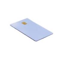Sle4428 PVC-Karte Cr80 Leere weiße Smart Card Chip Perle ...