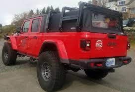 Mopar rock rails/guards jeep wrangler rubicon gladiator jt set $500. Jeep Gladiator Canvas Cage Bed Rack Datin Metal Fabrication Llc