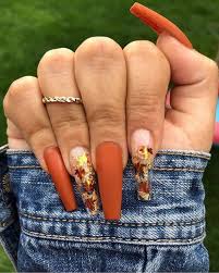 See more ideas about nails, acrylic nails, nail designs. 39 Trendy Fall Nails Art Designs Ideas To Look Autumnal And Charming Autumn Nail Art Ideas Fall Nail Ar Fall Nail Art Designs Ballerina Nails Acrylic Nails