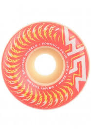 Spitfire og classic wheels color: Taylor Formula Four Og Classic Cutaway Shape 99a Spitfire Rollen In White Orange Titus