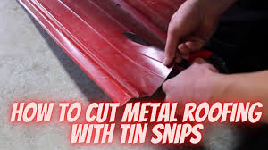 Then, repeat this step for the other side. How To Cut Metal Roofing With Tin Snips