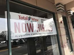 They sell accessories like bar. Total Wine More At Plaza America Begins Hiring Reston Now