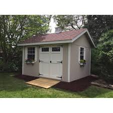 Heritage 8 Ft W X 12 Ft D Wooden Storage Shed Wooden Storage Sheds Shed Storage Shed