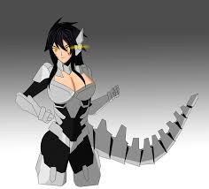 Kiryu Mechagodzilla 3 Kaiju Girl By Tsurugiknight Kaiju Godzilla Comics Kaiju Monsters