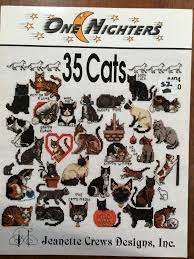 With over 200 designs, you'll find something here that is perfect for your next cross stitch project. One Nighters 35 Cats 404jeanette Crews Designs Published By Jeanette Crews Designs Inc L Cat Cross Stitch Charts Cross Stitch Animals Cross Stitch Collection