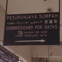This guide outlines your new powers and responsibilities. Pesuruhjaya Sumpah Ss2 Office